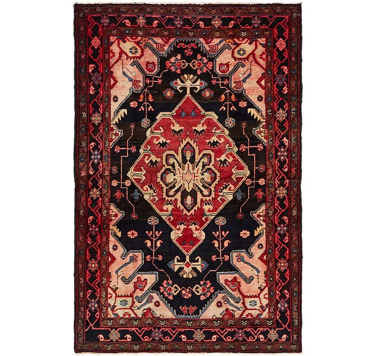 130cm x 195cm Hamedan Persian Rug