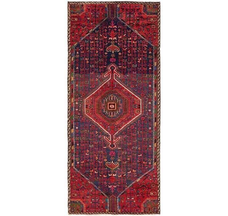 3' 10 x 8' 10 Hamedan Persian Runner ...
