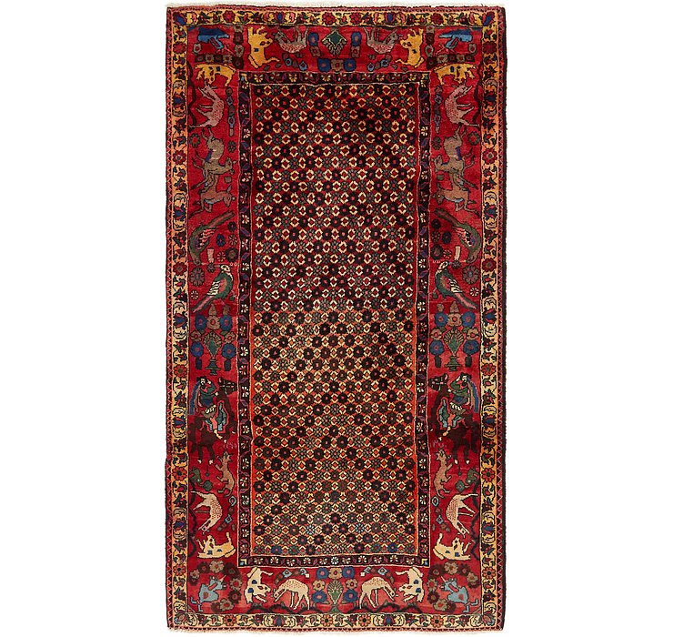 4' x 7' 9 Varamin Persian Runner ...
