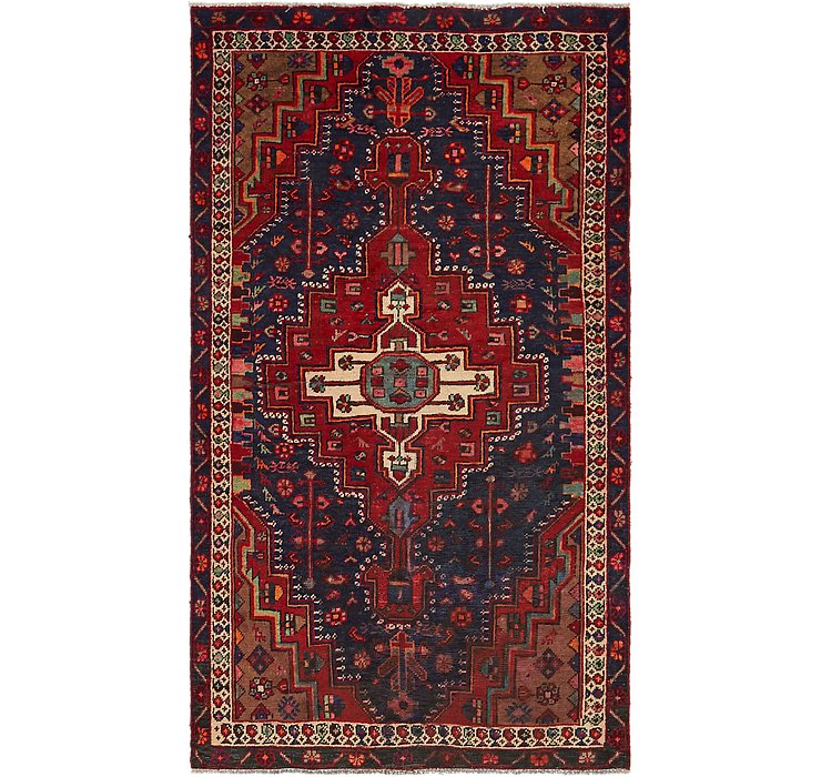 122cm x 213cm Hamedan Persian Rug
