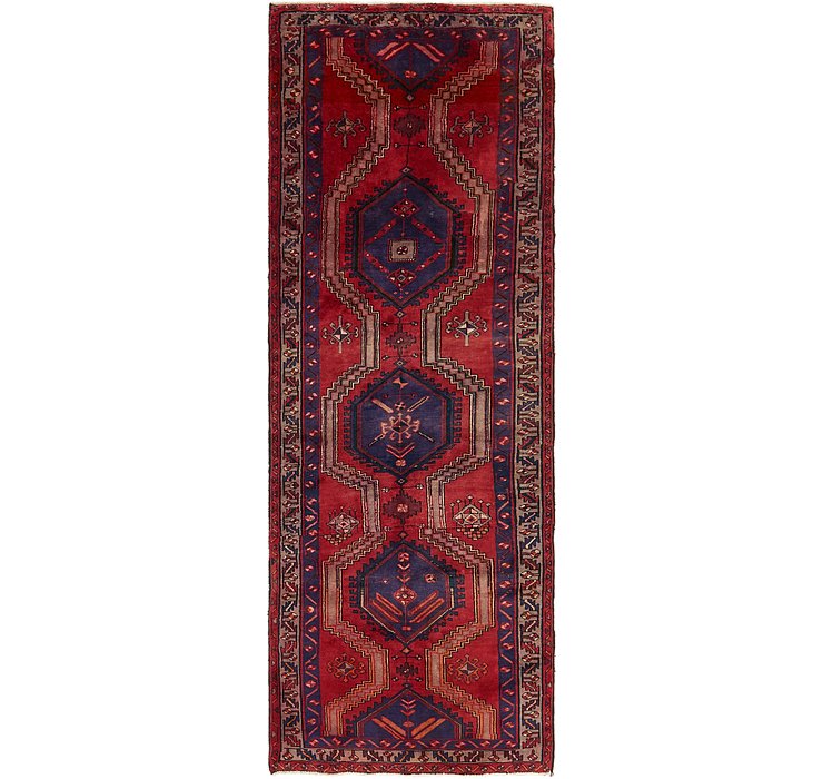 3' 7 x 10' 5 Meshkin Persian Runner ...