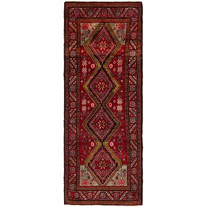 3' 7 x 9' 10 Meshkin Persian Runner ...