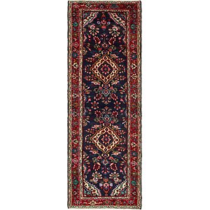 4' x 13' Hamedan Persian Runner ...