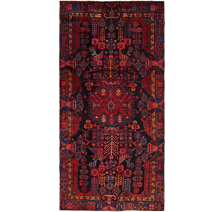 4' 10 x 9' 10 Nahavand Persian Runner...