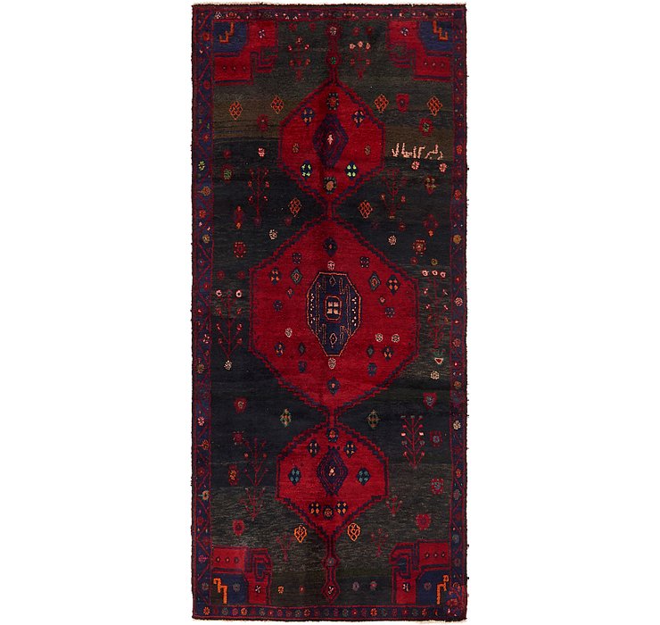 3' 9 x 9' Koliaei Persian Runner ...