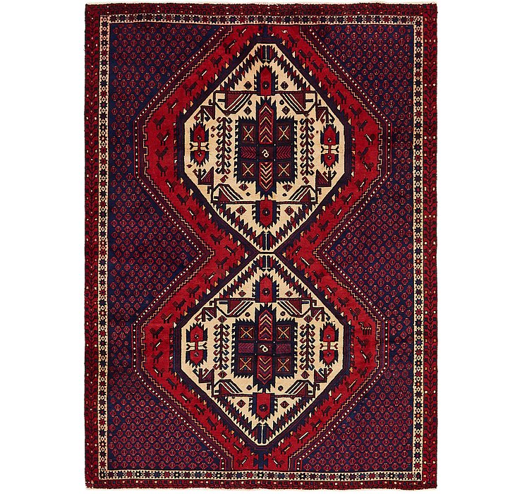 4' 10 x 6' 10 Hamedan Persian Rug
