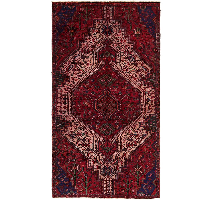 4' x 7' 4 Hamedan Persian Rug