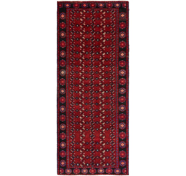 3' 10 x 9' 6 Torkaman Persian Runner...
