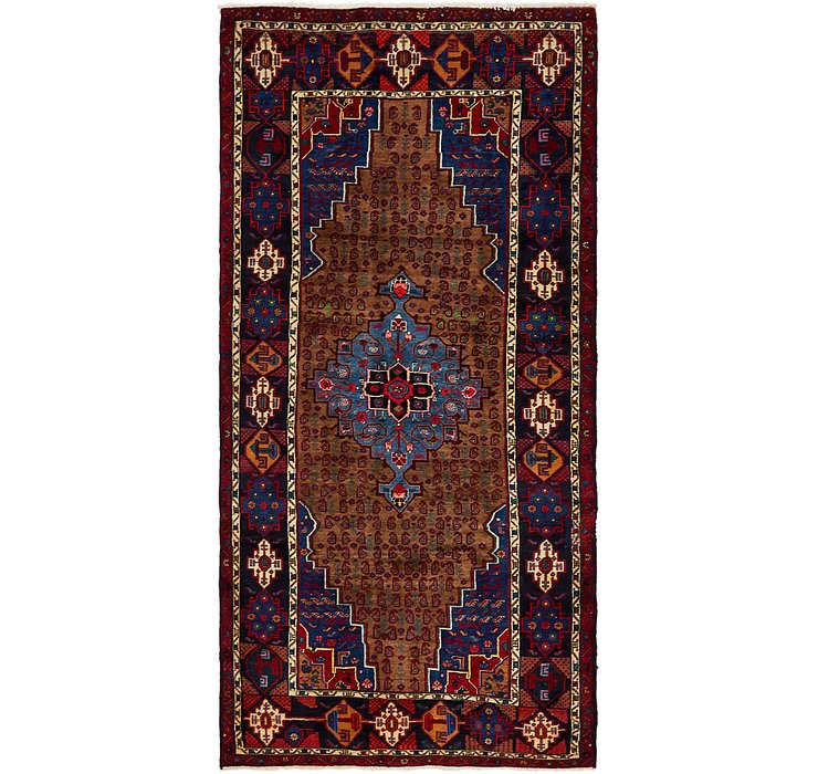 4' 10 x 9' 9 Koliaei Persian Runner ...