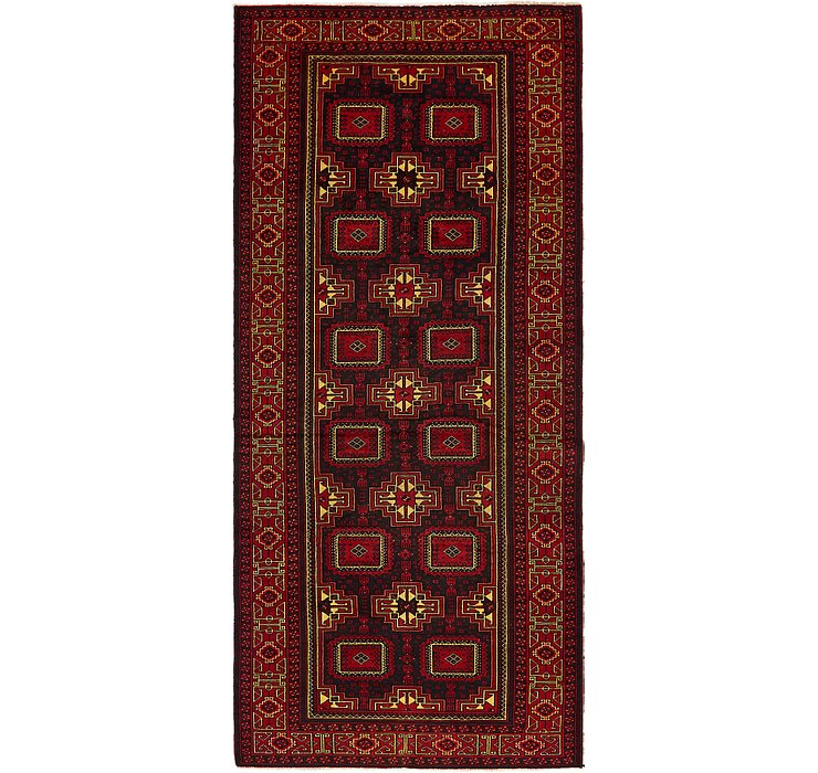 4' 6 x 10' 3 Balouch Persian Runner ...