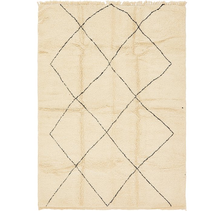 6' 7 x 9' 7 Moroccan Rug