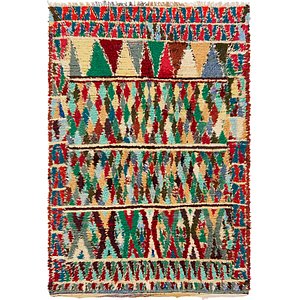 5' 10 x 8' 8 Moroccan Rug