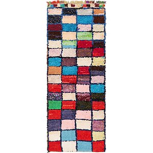 3' 2 x 8' 4 Moroccan Runner Rug