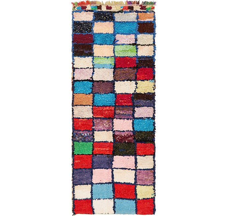 3' 2 x 8' 4 Moroccan Runner Rug