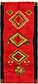 4' 9 x 11' 4 Moroccan Runner Rug thumbnail image 1