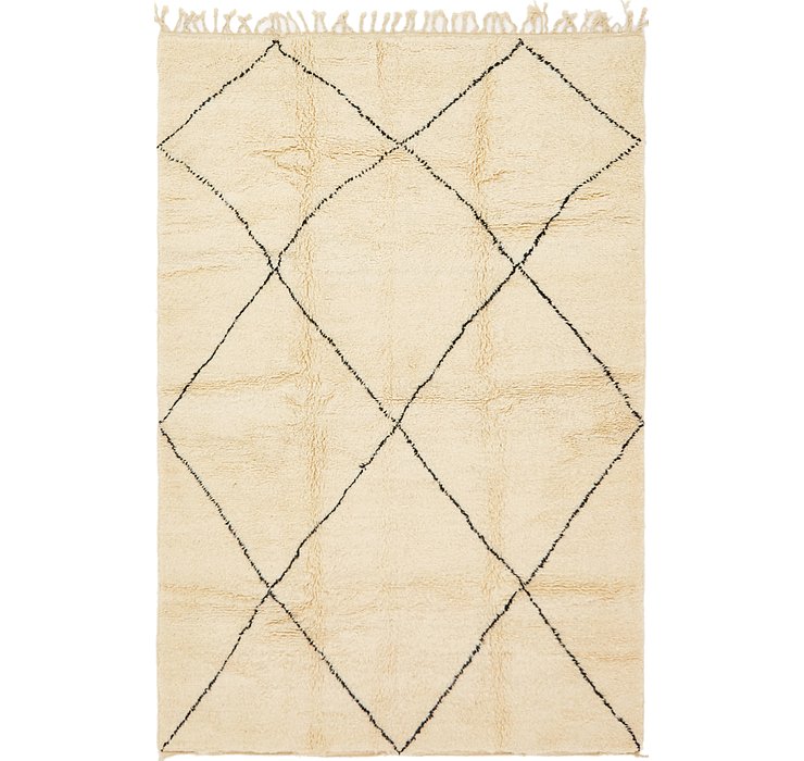 6' 6 x 9' 7 Moroccan Rug
