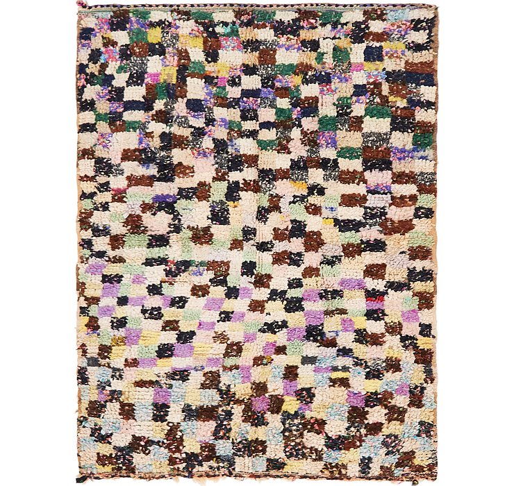 4' 9 x 6' 2 Moroccan Rug