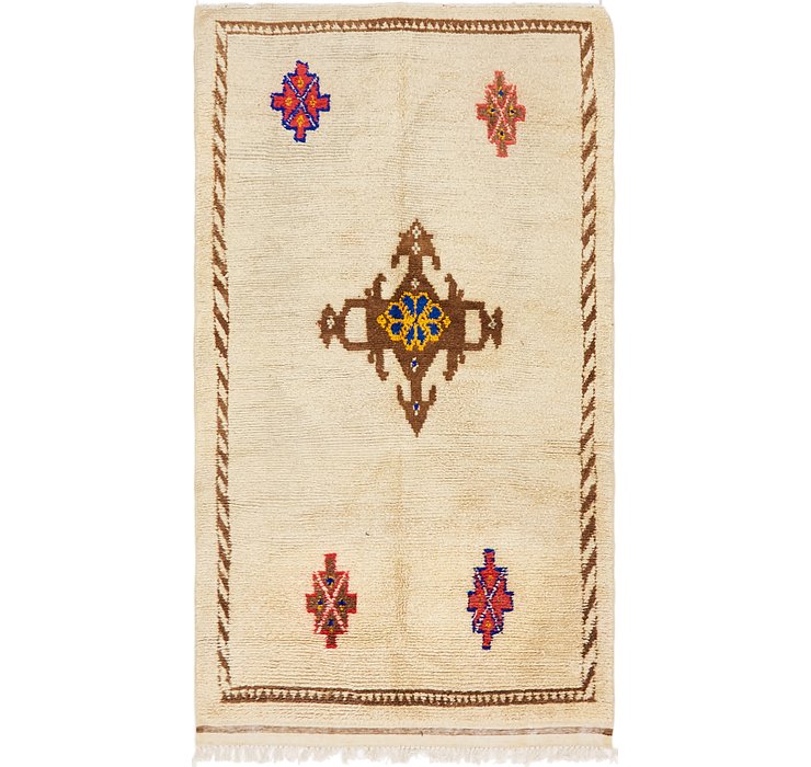 4' 7 x 8' Moroccan Rug