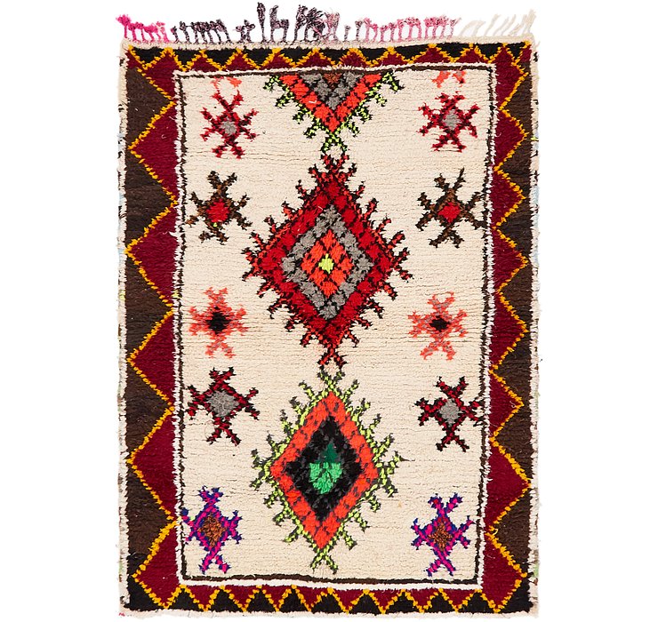 4' 8 x 6' 6 Moroccan Rug
