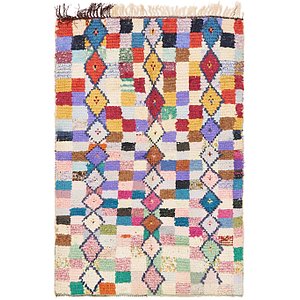 Unique Loom 4' 3 x 6' 5 Moroccan Rug