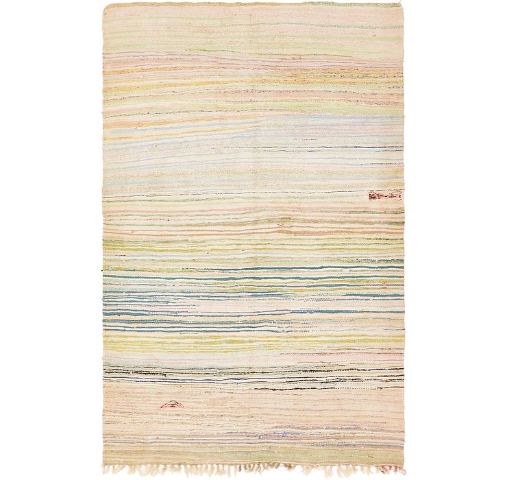 5' x 7' 10 Moroccan Rug
