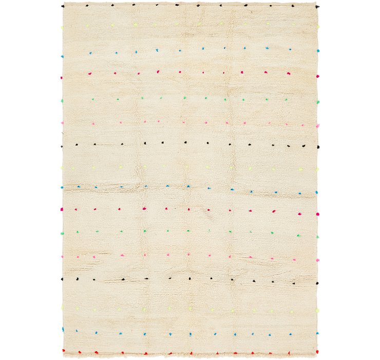 6' 9 x 9' 5 Moroccan Rug