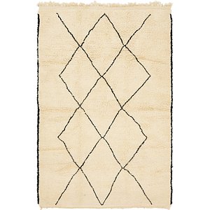 6' 4 x 9' 9 Moroccan Rug