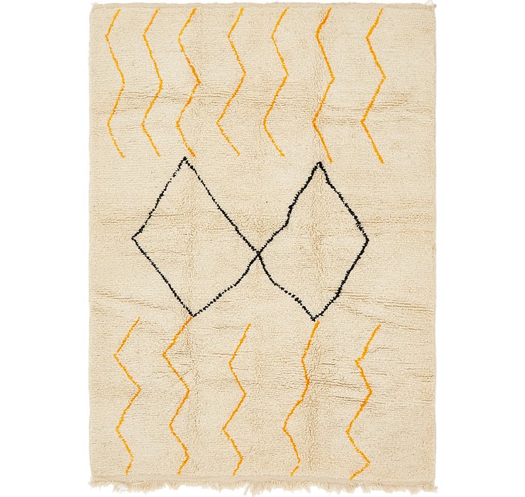 6' 5 x 9' 3 Moroccan Rug