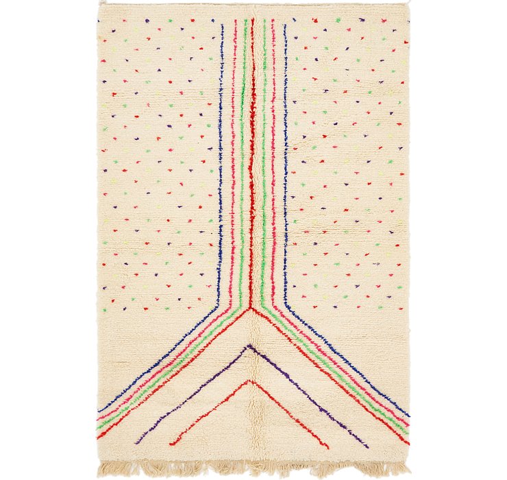 5' 8 x 8' 3 Moroccan Rug