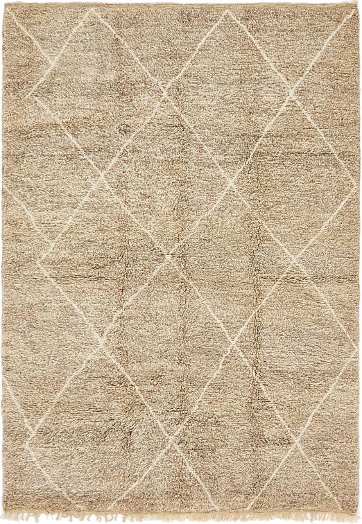 Light Brown 6 9 X 7 Moroccan Rug Oriental Rugs Erugs Main Image Of Rug