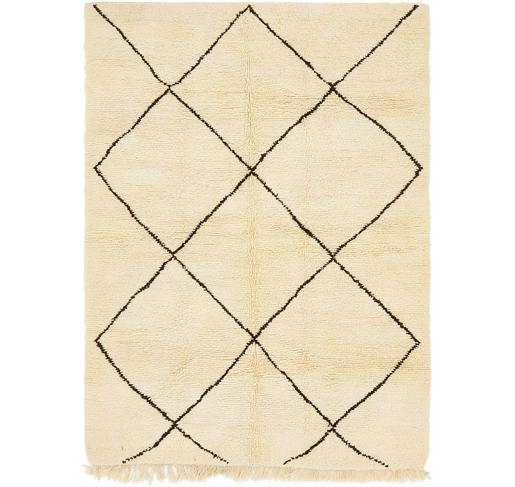 6' 10 x 9' 9 Moroccan Rug