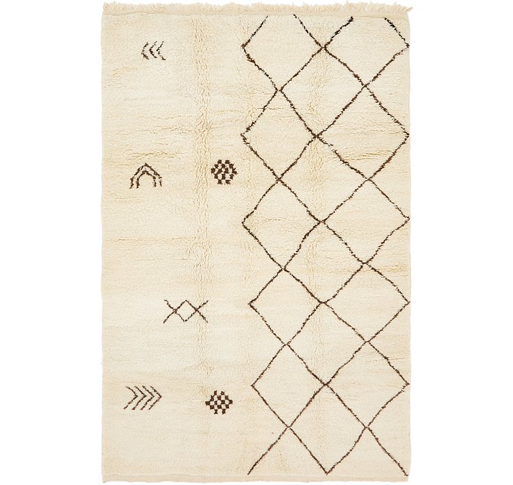 6' 3 x 9' 7 Moroccan Rug