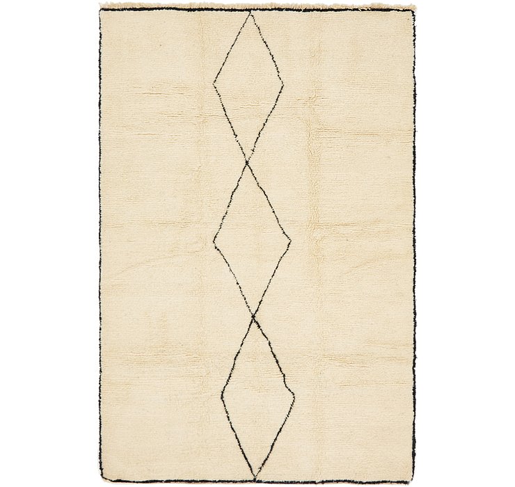6' 5 x 9' 6 Moroccan Rug
