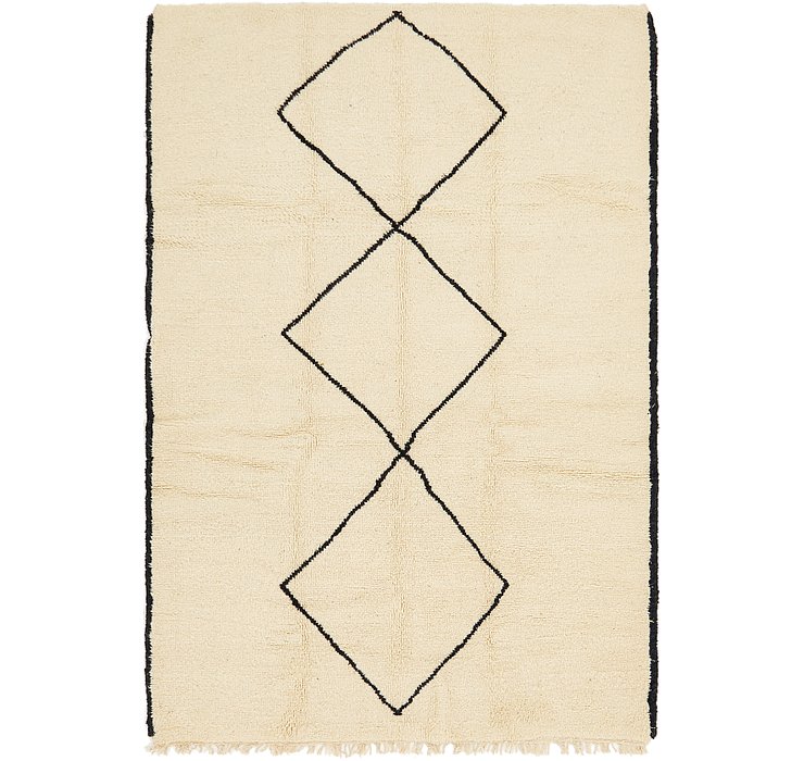 6' 5 x 9' 6 Moroccan Rug