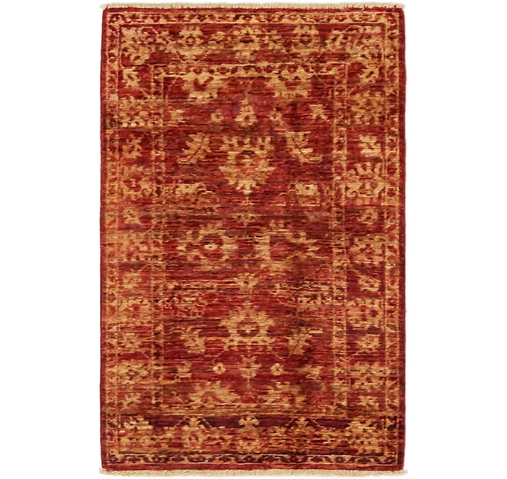 60cm x 97cm Over-Dyed Ziegler Rug