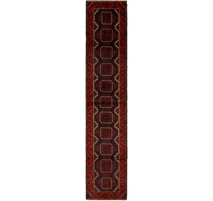 2' 10 x 13' 10 Balouch Persian Runner ...