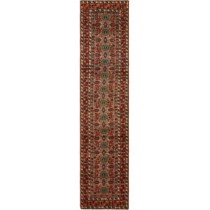 2' 6 x 11' 8 Ardabil Persian Runner ...
