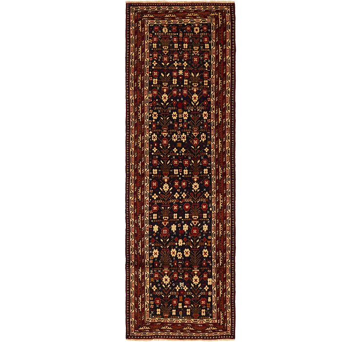 3' x 9' 6 Ghoochan Persian Runner...