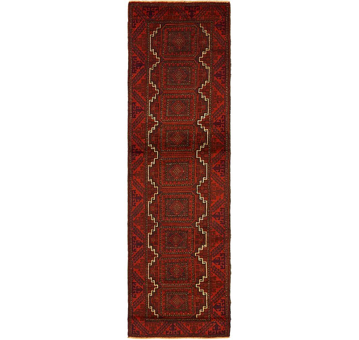 2' 7 x 9' 4 Balouch Persian Runner ...