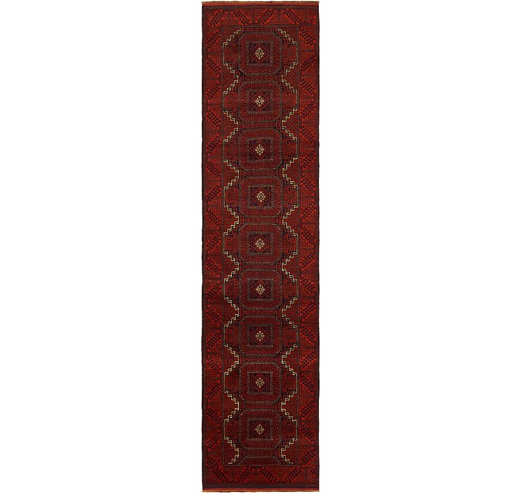 2' 8 x 12' 5 Balouch Persian Runner ...