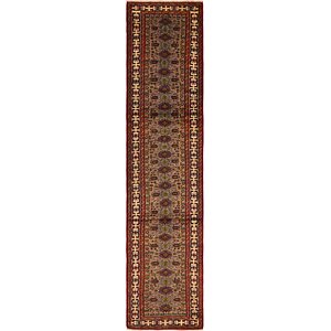 2' 8 x 12' 5 Ardabil Persian Runner ...