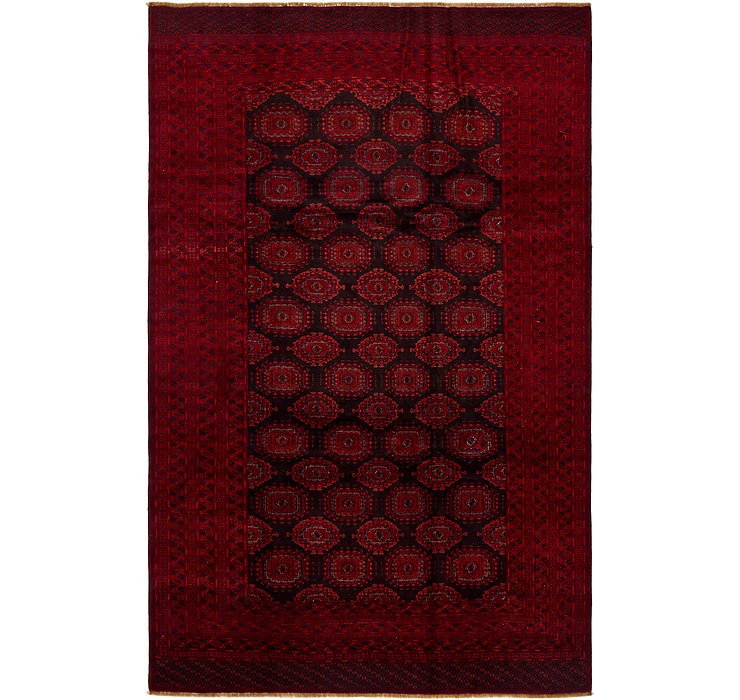 7' 4 x 11' 5 Afghan Mouri Rug
