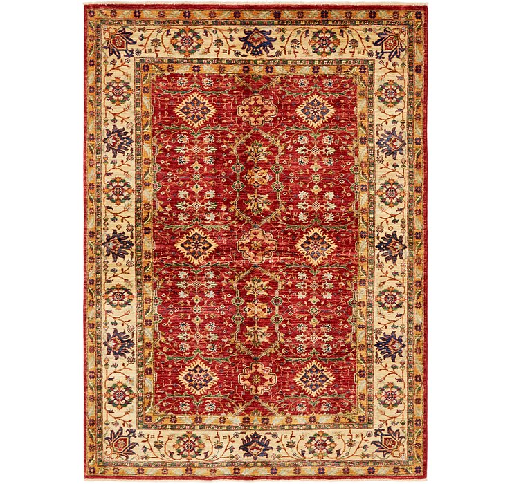 5' 8 x 7' 10 Peshawar Ziegler Rug