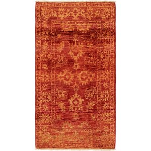 2' 2 x 3' 10 Over-Dyed Ziegler Rug