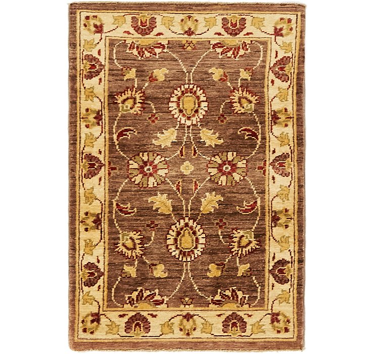 HandKnotted 2' 2 x 3' 2 Peshawar Ziegler Rug