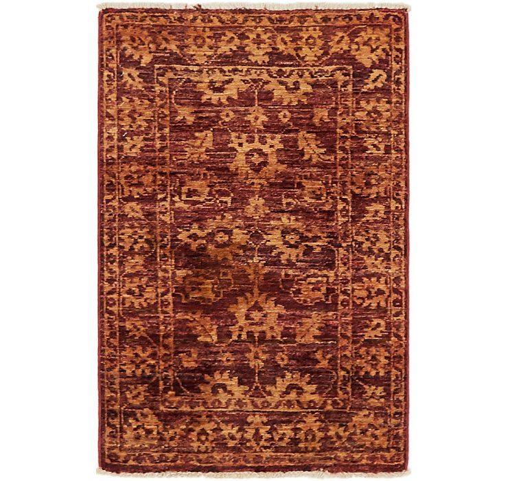 60cm x 97cm Over-Dyed Ziegler Rug