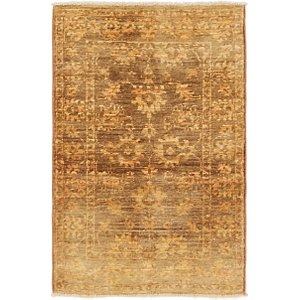 HandKnotted 2' x 3' Over-Dyed Ziegler Rug