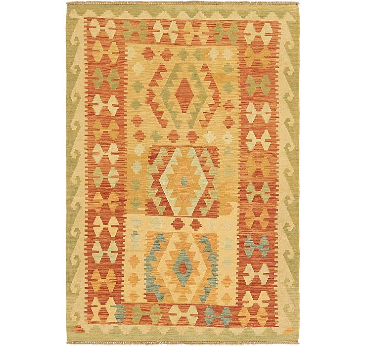 3' 5 x 5' Kilim Waziri Rug