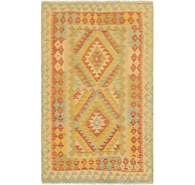 3' 3 x 5' Kilim Waziri Rug