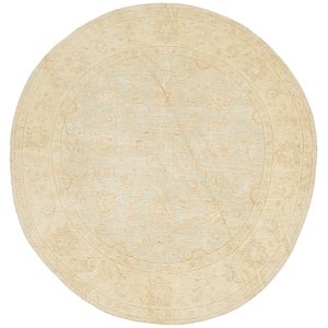 Unique Loom 6' x 9' 8 Peshawar Ziegler Oval Rug